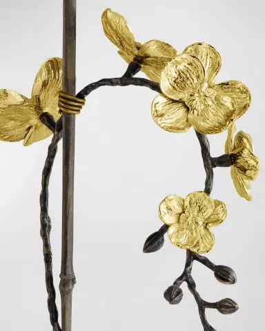 Michael Aram Gold Orchid Small Stem Sculpture | Thumbnail 6