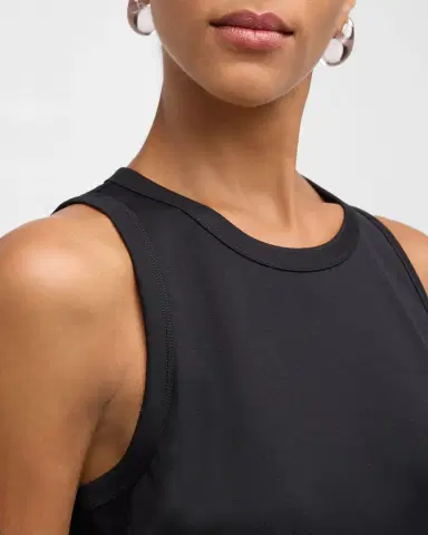 Lafayette 148 New York Swiss Cotton Rib Racerback Tank | Thumbnail 5 Lafayette 148 New York Swiss Cotton Rib Racerback Tank | Thumbnail 5