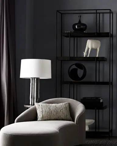 Arteriors Turner Velvet Chaise | Thumbnail 6