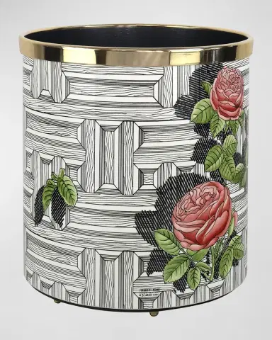 FORNASETTI Paper Basket - Musciarabia Con Rose Colore | Thumbnail 2