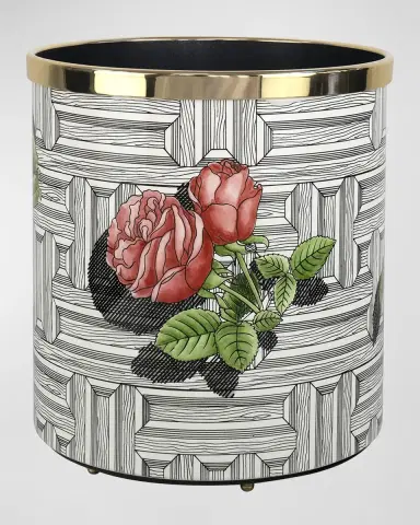 FORNASETTI Paper Basket - Musciarabia Con Rose Colore | Thumbnail 3