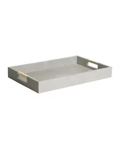 AERIN Modern Faux Shagreen Desk Tray | Thumbnail 1