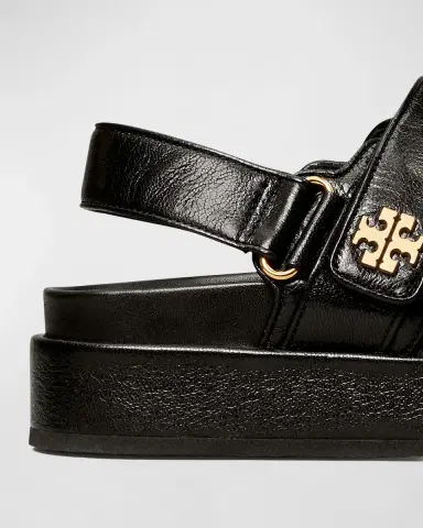 Tory Burch Kira Leather Dual-Band Sport Sandals | Thumbnail 4