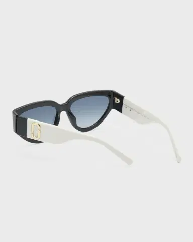 Marc Jacobs J Marc Logo Plastic Cat-Eye Sunglasses | Thumbnail 2 Marc Jacobs J Marc Logo Plastic Cat-Eye Sunglasses | Thumbnail 2