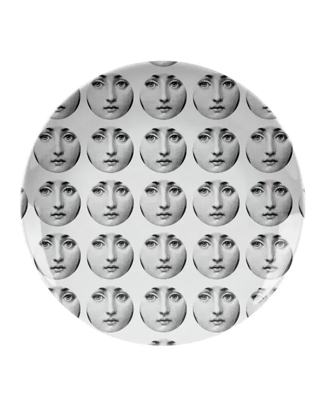 FORNASETTI Wall Plate - Tema E Variazioni N.197