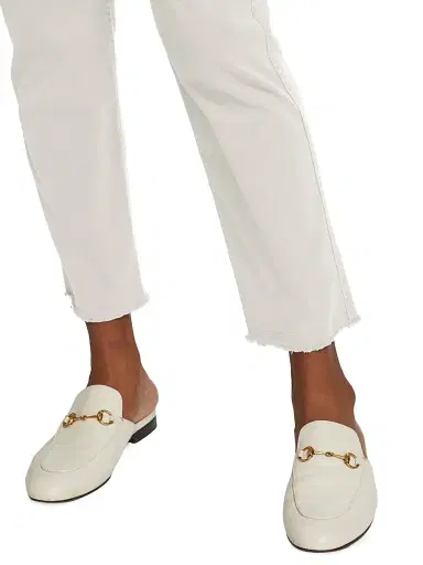 Nili Lotan Women's Jenna Cotton Pants - Eggshell - Size 12 | Thumbnail 6