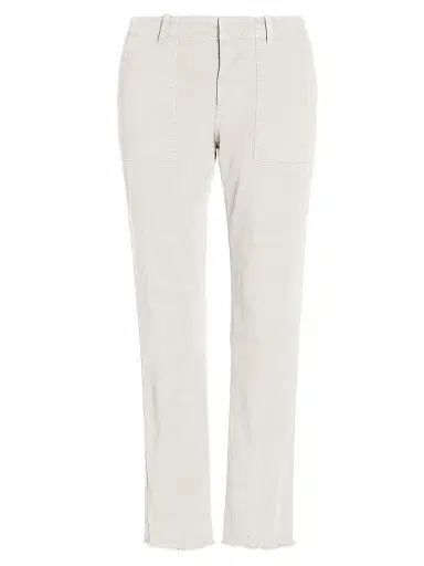 Nili Lotan Women's Jenna Cotton Pants - Eggshell - Size 12 | Thumbnail 1