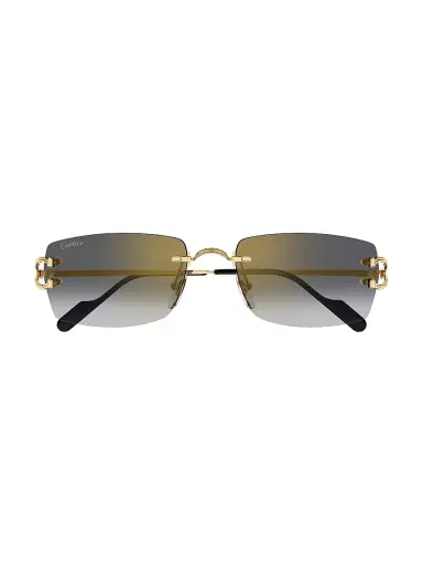 Cartier Men's C Decor 56MM Rimless Rectangular Sunglasses | Thumbnail 3 Cartier Men's C Decor 56MM Rimless Rectangular Sunglasses | Thumbnail 3