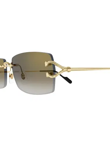Cartier Men's C Decor 56MM Rimless Rectangular Sunglasses | Thumbnail 4 Cartier Men's C Decor 56MM Rimless Rectangular Sunglasses | Thumbnail 4