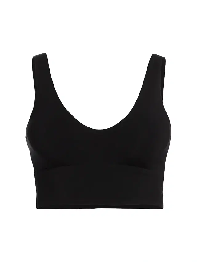 Commando Women's Butter Comfy Longline Bralette - Black
