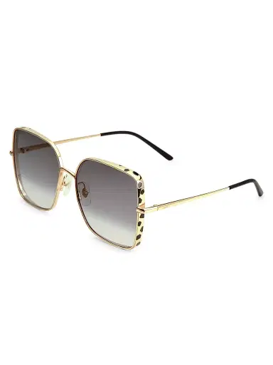 Cartier Women's Panthère De 59MM Square Sunglasses | Thumbnail 1