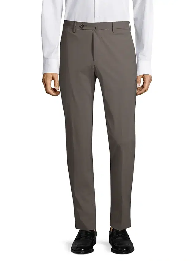 PT Torino Men's Super-Stretch Kinetic Trousers - Grey