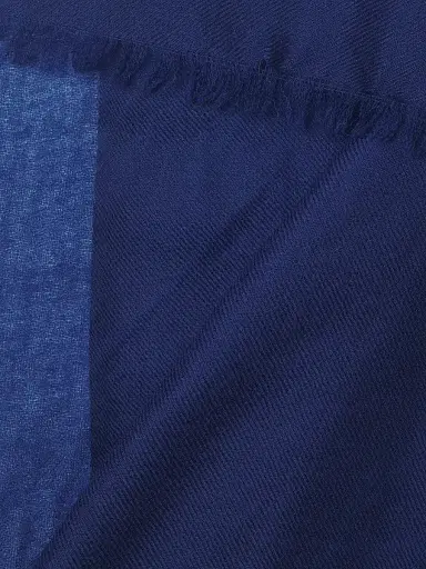 Sofia Cashmere Women's Lightweight Cashmere Scarf - Navy | Thumbnail 4