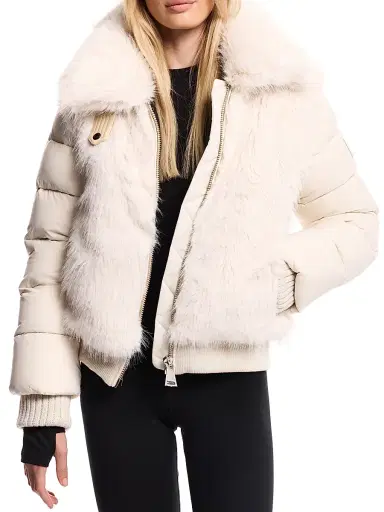 Sam. Women's Carlie Faux Fox Jacket | Thumbnail 2 Sam. Women's Carlie Faux Fox Jacket | Thumbnail 2