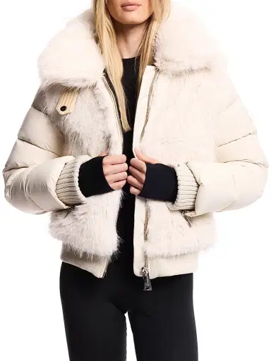 Sam. Women's Carlie Faux Fox Jacket | Thumbnail 3 Sam. Women's Carlie Faux Fox Jacket | Thumbnail 3