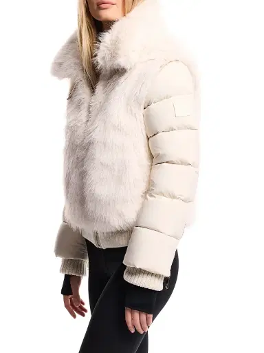 Sam. Women's Carlie Faux Fox Jacket | Thumbnail 6 Sam. Women's Carlie Faux Fox Jacket | Thumbnail 6