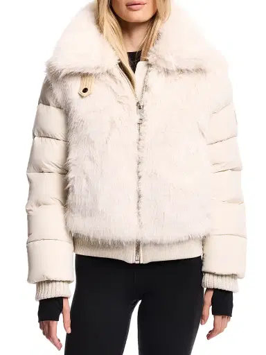 Sam. Women's Carlie Faux Fox Jacket | Thumbnail 1 Sam. Women's Carlie Faux Fox Jacket | Thumbnail 1