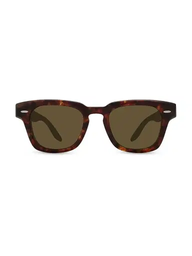Barton Perreira Men's Frederick 47MM Rectangular Sunglasses - Brown | Thumbnail 2 Barton Perreira Men's Frederick 47MM Rectangular Sunglasses - Brown | Thumbnail 2