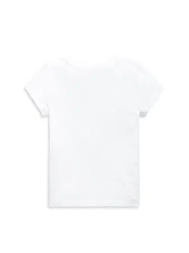 Polo Ralph Lauren Little Girl's & Girl's Signature Cotton Polo Tee | Thumbnail 3 Polo Ralph Lauren Little Girl's & Girl's Signature Cotton Polo Tee | Thumbnail 3