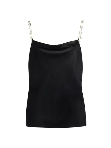 Cami NYC Women's Busy Cowlneck Silk-Blend Blouse - Black | Thumbnail 1 Cami NYC Women's Busy Cowlneck Silk-Blend Blouse - Black | Thumbnail 1
