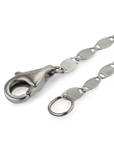 Lana Women's Petite Nude 14K White Gold Extender Disc Chain - White Gold | Thumbnail 3 Lana Women's Petite Nude 14K White Gold Extender Disc Chain - White Gold | Thumbnail 3