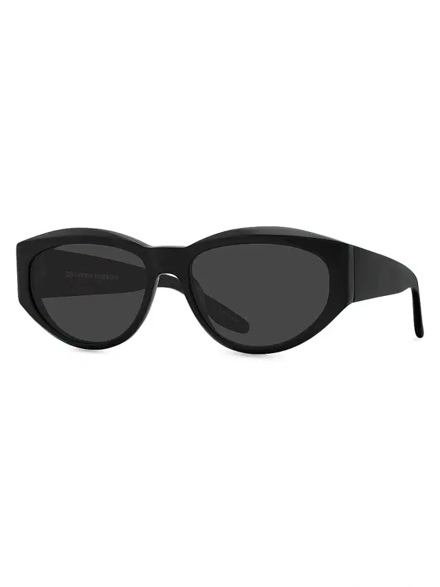 Barton Perreira Women's Robinson Clover 56MM Cat-Eye Sunglasses - Black