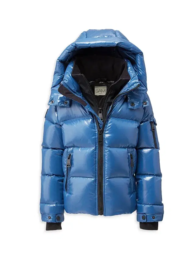 Little Boy's & Boy's Glacier Down Puffer Jacket - Ocean Little Boy's & Boy's Glacier Down Puffer Jacket - Ocean