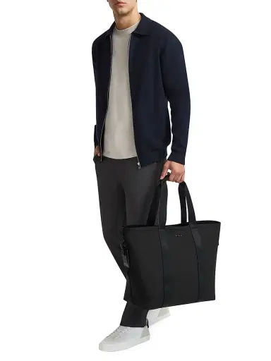 TUMI Men's Alpha Bravo Medium Essential East-West Tote | Thumbnail 2 TUMI Men's Alpha Bravo Medium Essential East-West Tote | Thumbnail 2