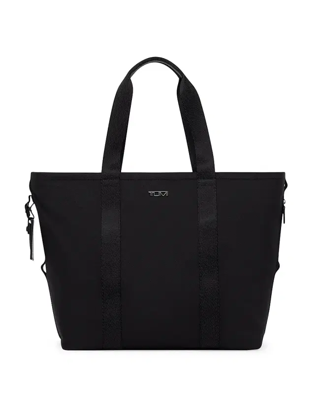 TUMI Men's Alpha Bravo  Essential East-West Tote - Black