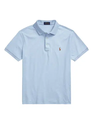 Polo Ralph Lauren Men's Cotton Slim-Fit Polo Shirt - Office Blue Heather - Size XXL | Thumbnail 1