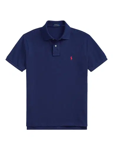 Polo Ralph Lauren Men's Mesh Classic-Fit Polo Shirt - Newport Navy - Size XXL | Thumbnail 1