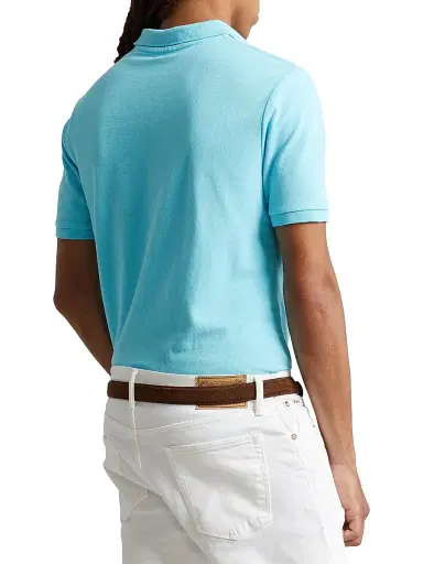 Polo Ralph Lauren Men's Logo Cotton Slim-Fit Polo Shirt - French Turtle - Size XXL | Thumbnail 4