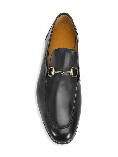 Gucci Men's Jordaan Leather Loafers | Thumbnail 5 Gucci Men's Jordaan Leather Loafers | Thumbnail 5