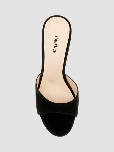 L'Agence Women's Avery 95MM Suede Mules | Thumbnail 4 L'Agence Women's Avery 95MM Suede Mules | Thumbnail 4