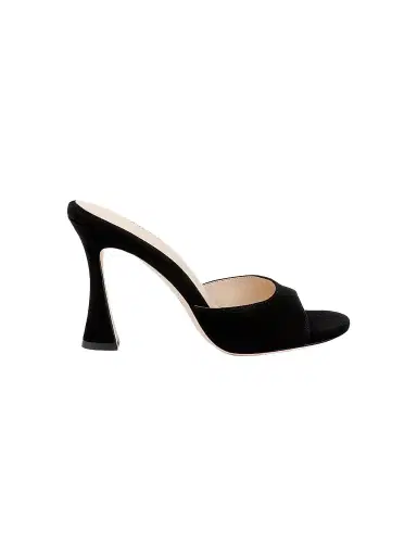 L'Agence Women's Avery 95MM Suede Mules | Thumbnail 1 L'Agence Women's Avery 95MM Suede Mules | Thumbnail 1