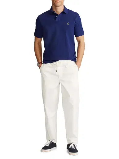 Polo Ralph Lauren Men's Mesh Classic-Fit Polo Shirt - Fall Royal - Size XXL | Thumbnail 2 Polo Ralph Lauren Men's Mesh Classic-Fit Polo Shirt - Fall Royal - Size XXL | Thumbnail 2