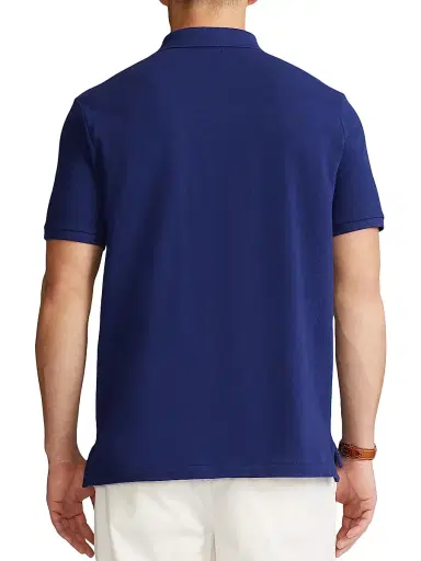 Polo Ralph Lauren Men's Mesh Classic-Fit Polo Shirt - Fall Royal - Size XXL | Thumbnail 4 Polo Ralph Lauren Men's Mesh Classic-Fit Polo Shirt - Fall Royal - Size XXL | Thumbnail 4