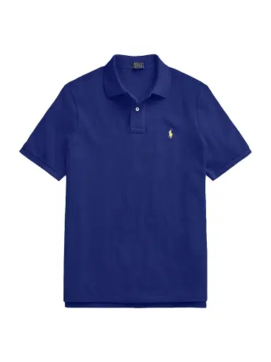 Polo Ralph Lauren Men's Mesh Classic-Fit Polo Shirt - Fall Royal - Size XXL | Thumbnail 1 Polo Ralph Lauren Men's Mesh Classic-Fit Polo Shirt - Fall Royal - Size XXL | Thumbnail 1