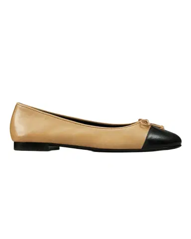 Tory Burch Bicolor Cap-Toe Ballerina Flats | Thumbnail 1 Tory Burch Bicolor Cap-Toe Ballerina Flats | Thumbnail 1