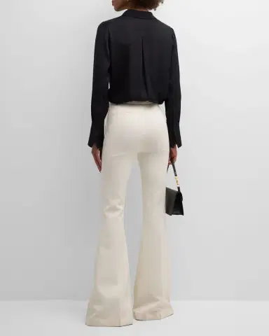 Kobi Halperin Larissa Split-Cuff Button-Down Blouse | Thumbnail 6 Kobi Halperin Larissa Split-Cuff Button-Down Blouse | Thumbnail 6