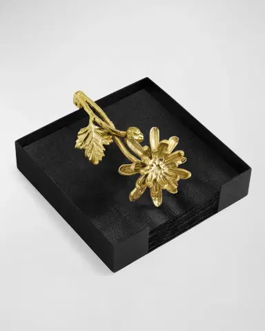 Michael Aram Dahlia Cocktail Napkin Holder | Thumbnail 2