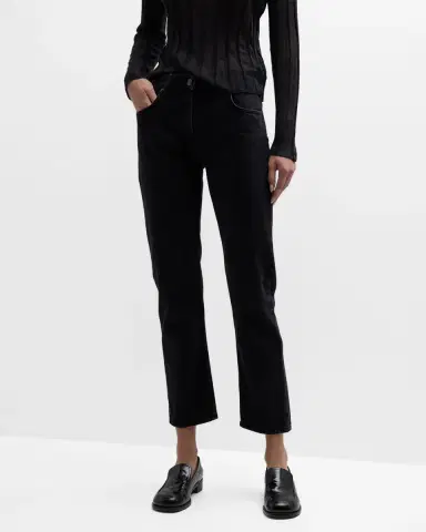 The Row Riaco Slim-Leg Crop Jeans | Thumbnail 2 The Row Riaco Slim-Leg Crop Jeans | Thumbnail 2