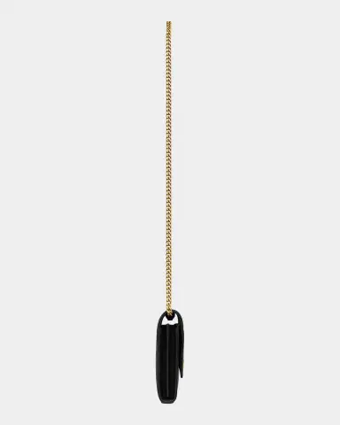 Saint Laurent Cassandre YSL Monogram Large Wallet on Chain in Smooth Leather | Thumbnail 4