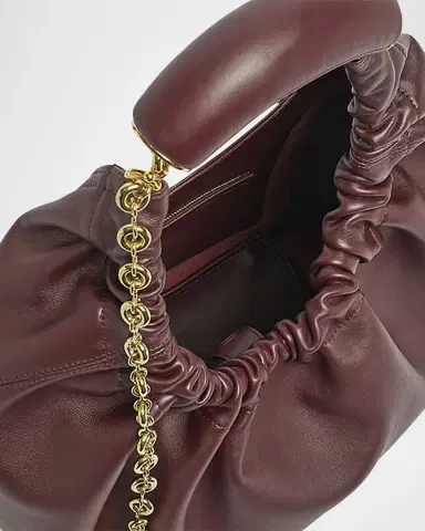 Loewe Squeeze Medium Shoulder Bag in Napa Leather | Thumbnail 2