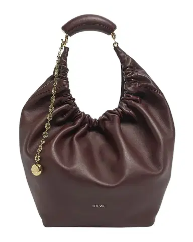 Loewe Squeeze Medium Shoulder Bag in Napa Leather | Thumbnail 1