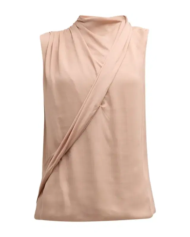 Giorgio Armani Silk Cross-Front Blouse