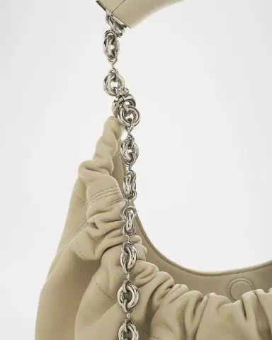 Loewe Squeeze Small Shoulder Bag in Napa Leather | Thumbnail 4