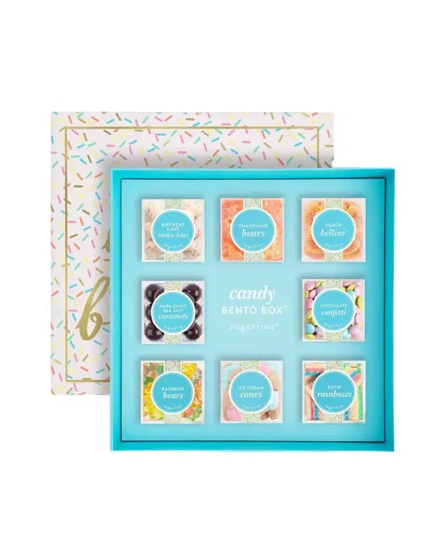 Sugarfina Happy Birthday 8-Piece Candy Bento Box