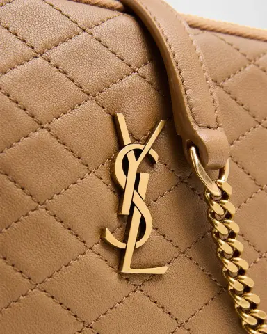 Saint Laurent Gaby Mini YSL Crossbody Bag in Quilted Leather | Thumbnail 4 Saint Laurent Gaby Mini YSL Crossbody Bag in Quilted Leather | Thumbnail 4