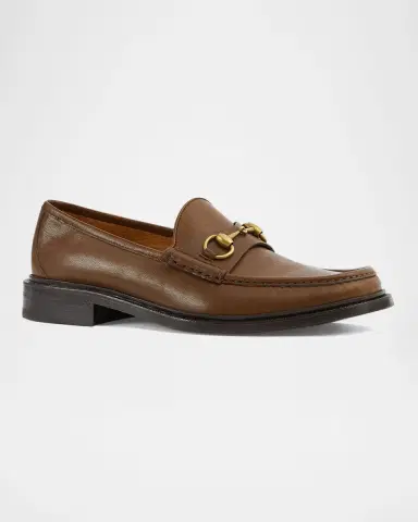 Gucci Men's Horsebit 1953 Leather Loafers | Thumbnail 2